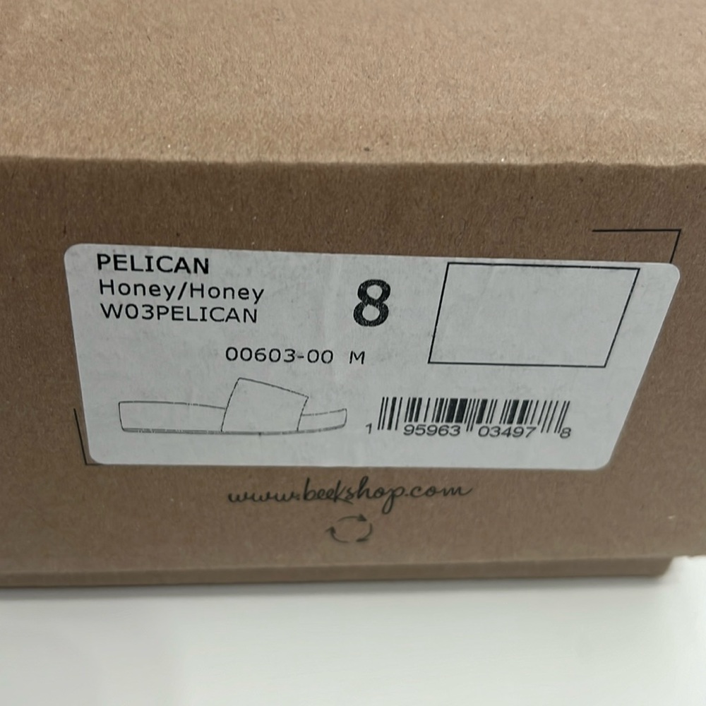 Beek leather pelican sandals